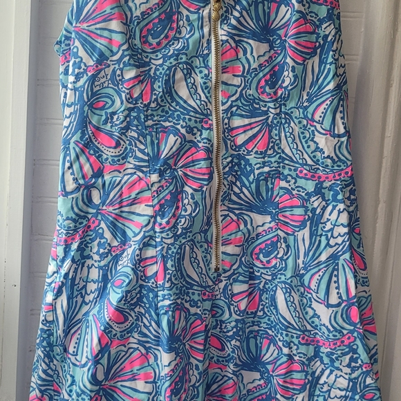 Lilly Pulitzer for Target Sleeveless Mini Dress in Blue, Pink, White - Picture 3 of 3
